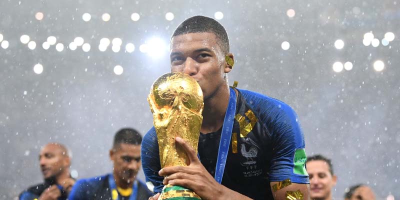 Mbappe đã chơi ấn tượng tại World Cup 2018